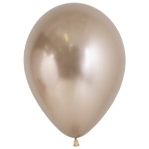 12 inch Reflex 971 Champagne Latex Balloons (10 st)