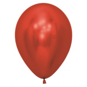 12 inch Reflex 915 Red Latex Balloons (10 st)