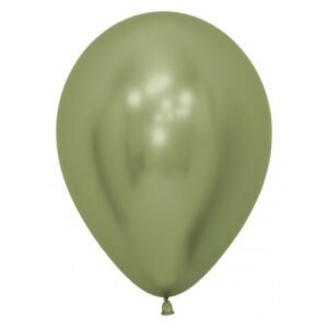 12 inch Reflex 930 Lime Green Latex Balloons (10 st)