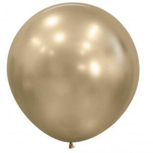 24" tafel ballon SILK GOLD DUST