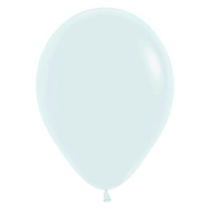 12" FASHION 005 WHITE Latex Balloons (10 st)