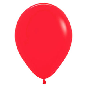12" FASHION 015 RED Latex Balloons (10 st)