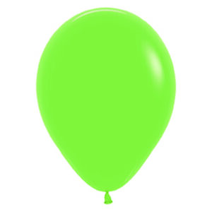 12" FASHION 031 LIME GREEN Latex Balloons (10 st)