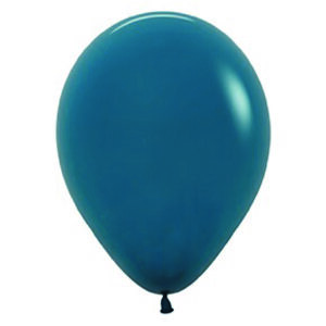 12" FASHION 035 DEEP TEAL Latex Balloons (10 st)
