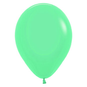 12" FASHION 037 AQUAMARINA BLUE Latex Balloons (10 st)