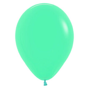 12" FASHION 038 CARIBBEAN BLUE Latex Balloons (10 st)