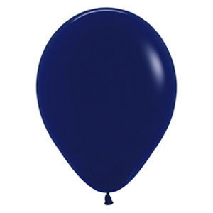 12" FASHION 044 NAVY BLUE Latex Balloons (10 st)