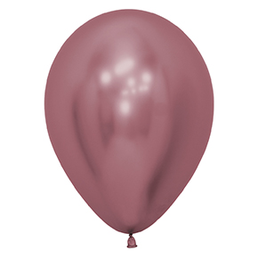 12 inch Reflex 909 Pink Latex Balloons (10 st)