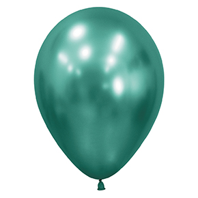12 inch Reflex 932 Aurora Green Latex Balloons (10 st)