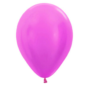 12" PEARL 412 FUCHSIA Latex Balloons (10 st)